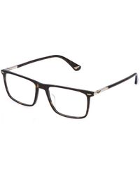 Police - Vplq68 New Crossroads 1 722 Optical Frames Acetate Squared - Lyst