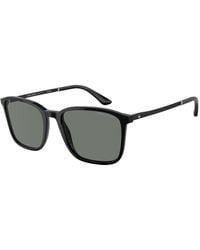 Giorgio Armani - Ar8197 5001/1 Sunglasses Acetate Squared Normal - Lyst