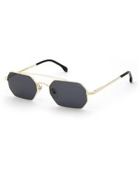 Lozza - Sl2455 Pantelleria 2 300Y Sunglasses Metal Smoke Geometric Normal - Lyst