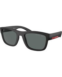 Prada Linea Rossa - Ps 01Zs Dg002G Sunglasses Nylon Pillow Polarized - Lyst