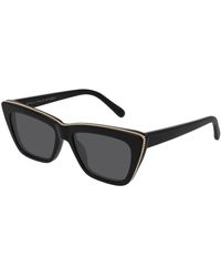 Stella McCartney - Sc0188S 005 Outlet Sunglasses Acetate Squared Normal - Lyst