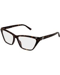 Gucci - Gg2204O 006 Optical Frames Acetate Transparent Geometric - Lyst