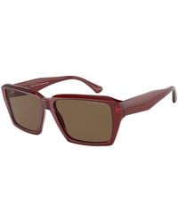 Emporio Armani - Ea4186 507573 Sunglasses Acetate Squared - Lyst