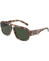Dolce & Gabbana - Dg4403 33589A Sunglasses Plastic Pilot Polarized - Lyst