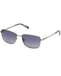 Timberland - Tb9338 08D Sunglasses Metal Squared Polarized Shaded - Lyst