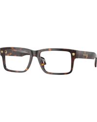 Versace - Ve3391U 108 Optical Frames Acetate Transparent Squared Normal - Lyst