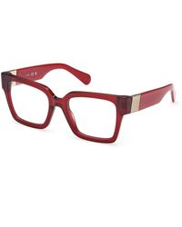 MAX&Co. - Mo5175 066 Optical Frames Acetate Squared Normal - Lyst