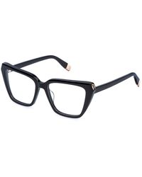 Furla - Vfu988 700 Optical Frames Acetate Squared - Lyst