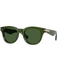 Burberry - Be4439 414871 Sunglasses Acetate Round Normal - Lyst