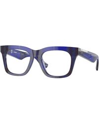 Burberry - Be2407 4114 Optical Frames Acetate Transparent Squared Normal - Lyst