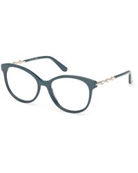 Guess - Gm50046 089 Optical Frames Acetate Round Normal - Lyst