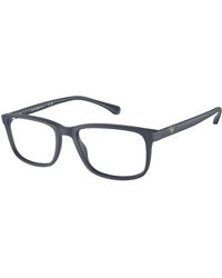 Emporio Armani - Ea3098 5088 Optical Frames Acetate Squared - Lyst