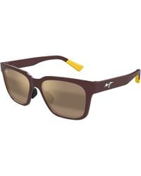 Maui Jim - Mj0631S 003 Occhiali Da Sole Bio-Iniettato Bronzo Squadrata - Lyst