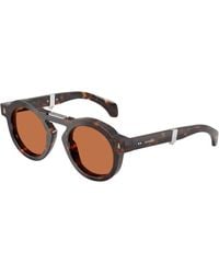 Moncler - Me6019U Glisse 300273 Sunglasses Acetate Round Normal - Lyst