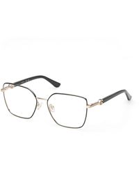 Guess - Gu50313 096 Optical Frames Metal Squared Normal - Lyst