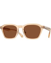 Oliver Peoples - Ov5593S R-11 176653 Sunglasses Acetate Squared Normal - Lyst