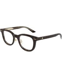 Montblanc - Mb0450Oj 003 Optical Frames Acetate Transparent Round - Lyst
