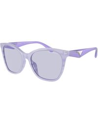 Emporio Armani - Ea4222U 61131A Sunglasses Acetate Butterfly Normal - Lyst