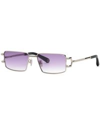 Philipp Plein - Spp245 Plein Sleek 579 Sunglasses Metal Geometric Normal Nuanced - Lyst