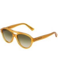 Marni - Zav Zeanou Honey Sunglasses Acetate Pilot Normal Nuanced - Lyst