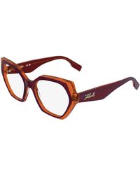 KARL LAGERFELD - Kl6229 206 Optical Frames Acetate Normal - Lyst