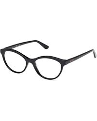 Guess - Gu50273 001 Optical Frames Acetate Cat Eye Normal - Lyst