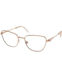 Swarovski - Sk1018 4014 Optical Frames Metal Cat Eye Normal - Lyst