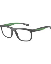 Emporio Armani - Ea3246 6188 Optical Frames Injected Squared Normal - Lyst