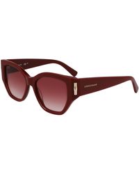 Longchamp - Lo764S 200 Sunglasses Acetate Butterfly Normal - Lyst