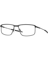 Oakley - Ox5019 Socket Ti 501901 Optical Frames Titanium Transparent Squared Normal - Lyst