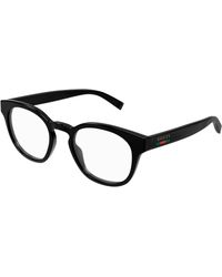 Gucci - Gg1859O 004 Optical Frames Injected Transparent Round - Lyst