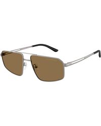 Emporio Armani - Ea2173 303273 Sunglasses Metal Pilot Normal - Lyst