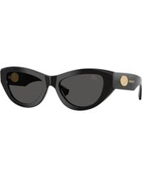 Burberry - Be4502 300187 Sunglasses Acetate Cat Eye Normal - Lyst
