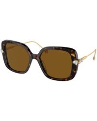 Swarovski - Sk6011 100283 Sunglasses Acetate Pillow Polarized - Lyst