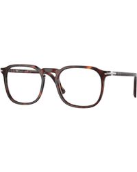 Persol - Po3337V 24 Optical Frames Acetate Transparent Pantos Normal - Lyst