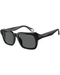 Giorgio Armani - Ar8194U 5875B1 Sunglasses Acetate Squared Normal - Lyst