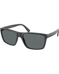 Polo Ralph Lauren - Ph4133 558981 Sunglasses Injected Squared Polarized - Lyst