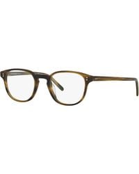 Oliver Peoples - Ov5219 Fairmont 1318 Optical Frames Acetate Transparent Cat Eye Normal - Lyst