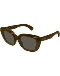 Saint Laurent - Sl 857 009 Sunglasses Acetate Cat Eye - Lyst