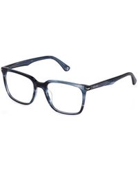 Police - Vplg73 Champ 2 09N4 Optical Frames Acetate Squared - Lyst