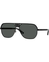Versace - Ve2294 126187 Sunglasses Metal Squared Normal - Lyst