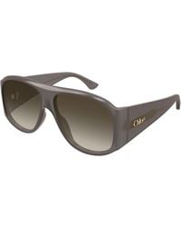 Chloé - Ch0347S 004 Sunglasses Acetate Pilot - Lyst