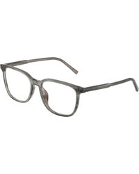 Dolce & Gabbana - Dg3445 3479 Optical Frames Acetate Transparent Squared Normal - Lyst