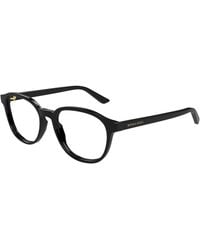 Bottega Veneta - Bv1312O 006 Optical Frames Acetate Transparent Round - Lyst
