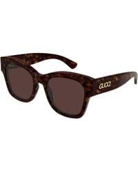 Gucci - Gg1789S 002 Sunglasses Acetate Butterfly - Lyst