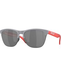 Oakley - Oo9374 Frogskins Lite 937452 Sunglasses O_Matter Round Normal Prizm - Lyst