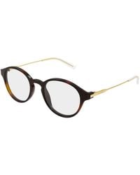 Gucci - Gg2253O 002 Optical Frames Acetate Transparent Round - Lyst
