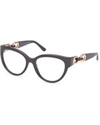 Guess - Gu50182 001 Optical Frames Acetate Cat Eye Normal - Lyst