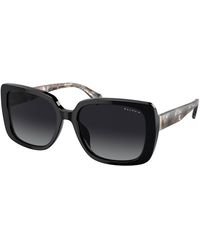 Ralph Lauren - Ra5298U 5001T3 Sunglasses Acetate Squared Polarized Shaded - Lyst