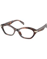 Michael Kors - Mk4186Bu Saint Lucia 4031 Optical Frames Acetate Transparent Round Normal - Lyst